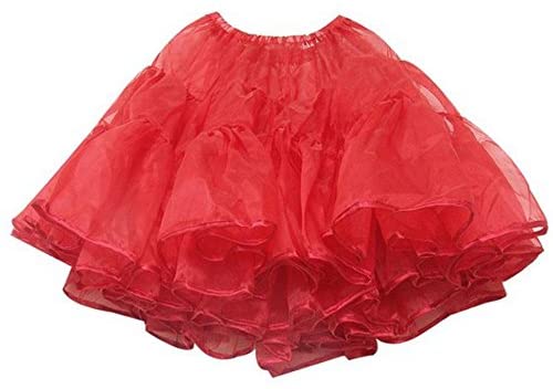 Petticoat for Skirts (Red) - Knee-Length – Fresh Hot Flavors