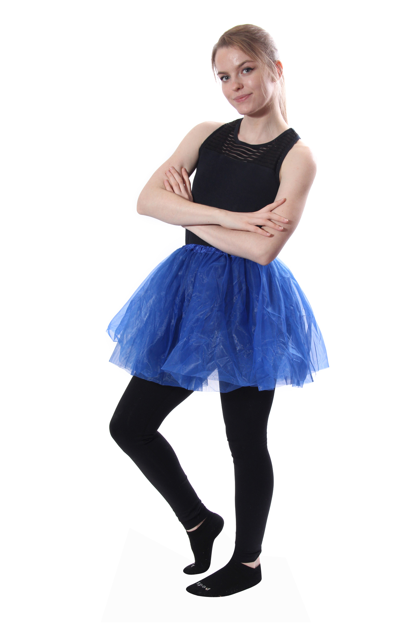 RELBCY Layered Tulle Tutu Ballet Tutu Skirt Princess Party Dance Skirt Classic 3 Layers for Women and Girls 